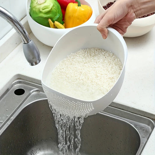 Multipurpose Rice Drain Basket